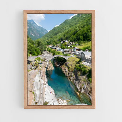 ap-verzasca dam switzerland-2 cadre Bois clair
