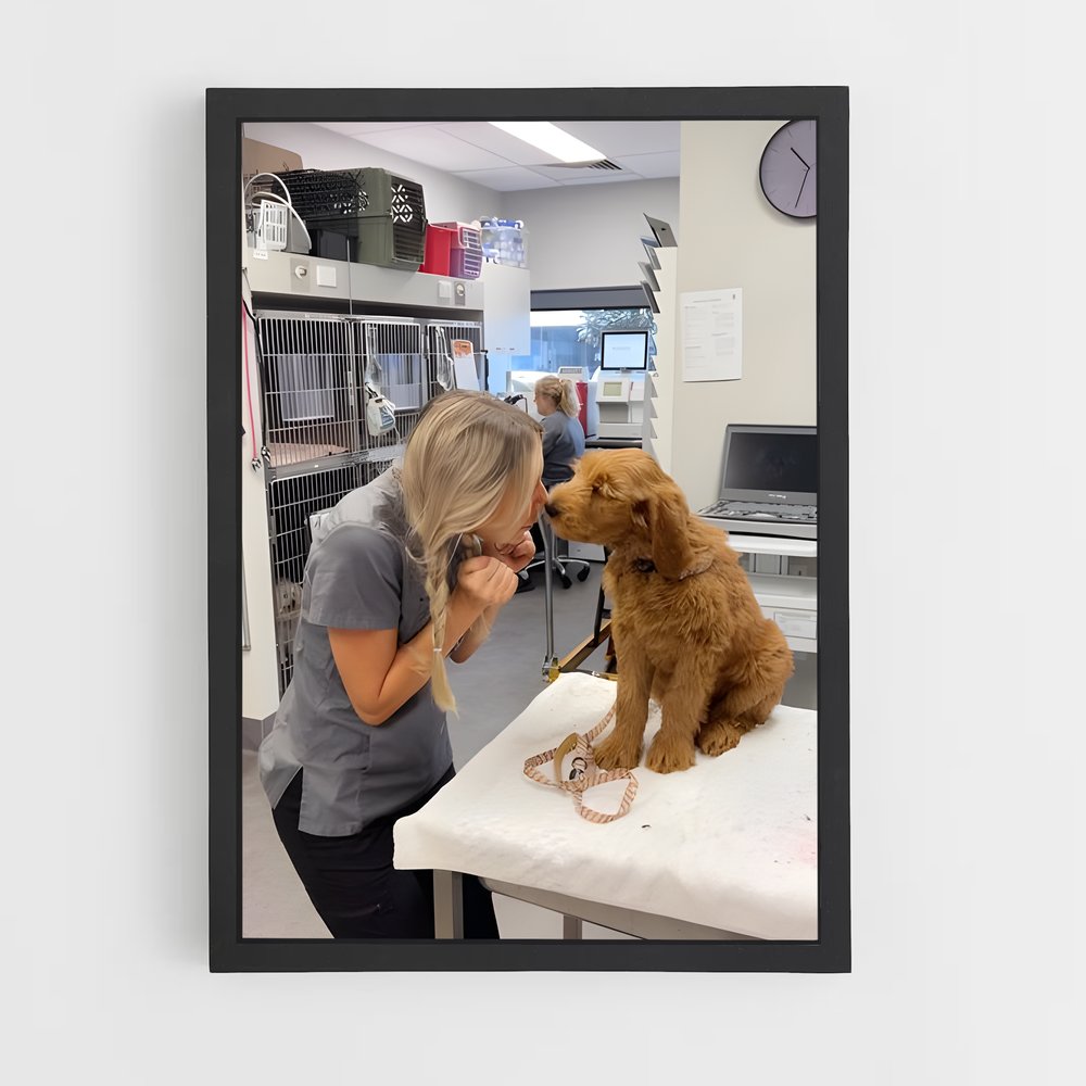 ap-veterinarian-2 cadre Noir