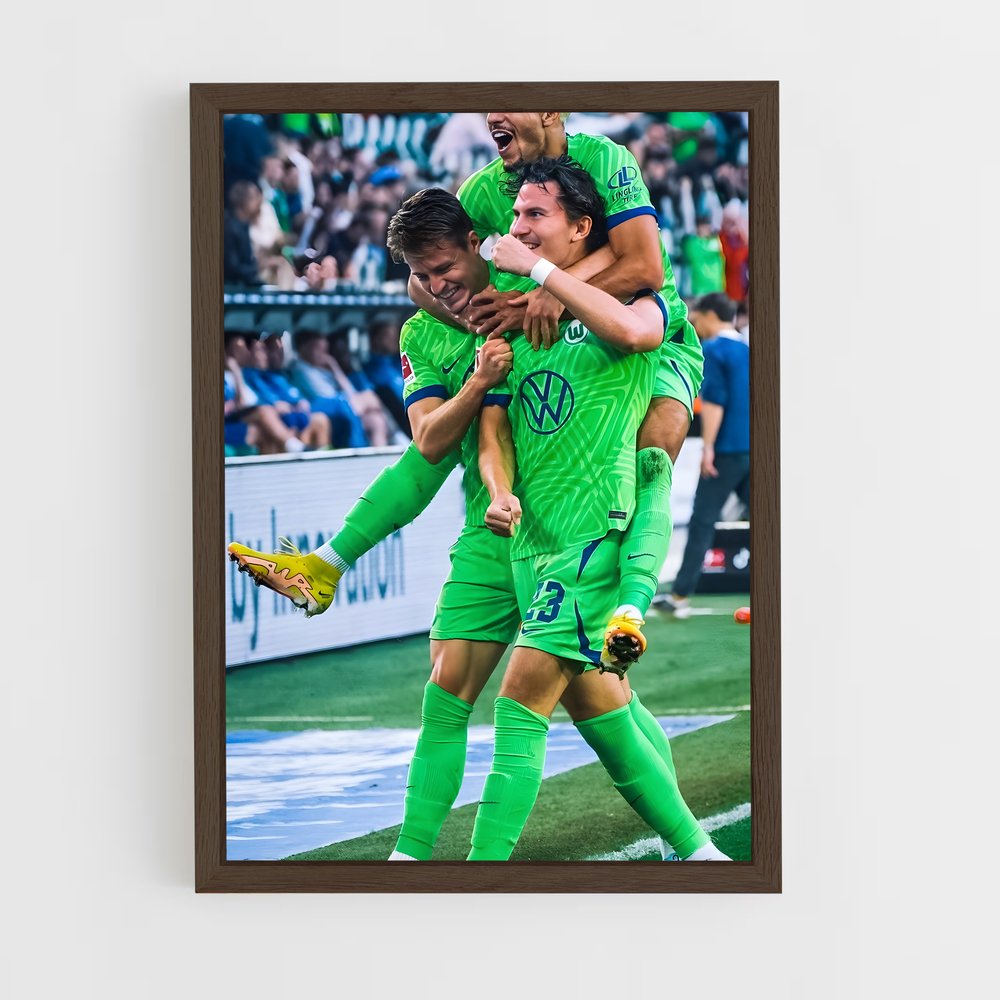 ap-vfl wolfsburg-1 cadre Bois foncé