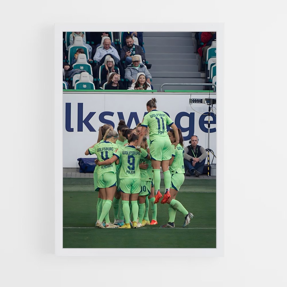 ap-vfl wolfsburg-10 cadre Blanc