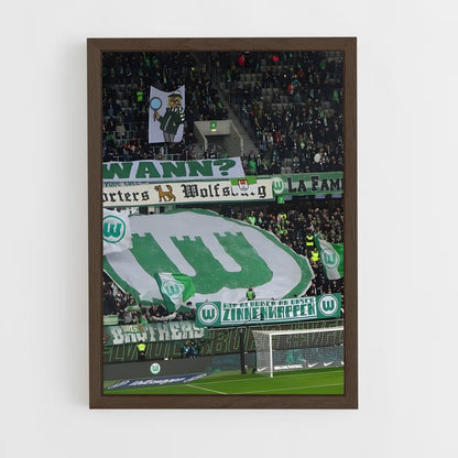 ap-vfl wolfsburg-3 cadre Bois foncé