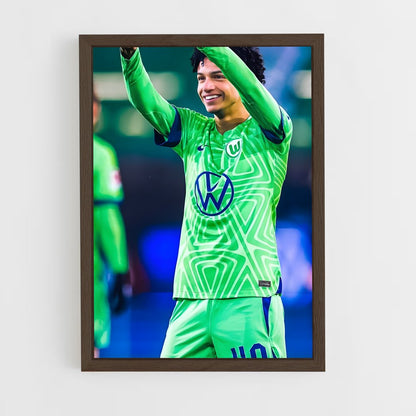 ap-vfl wolfsburg-6 cadre Bois foncé