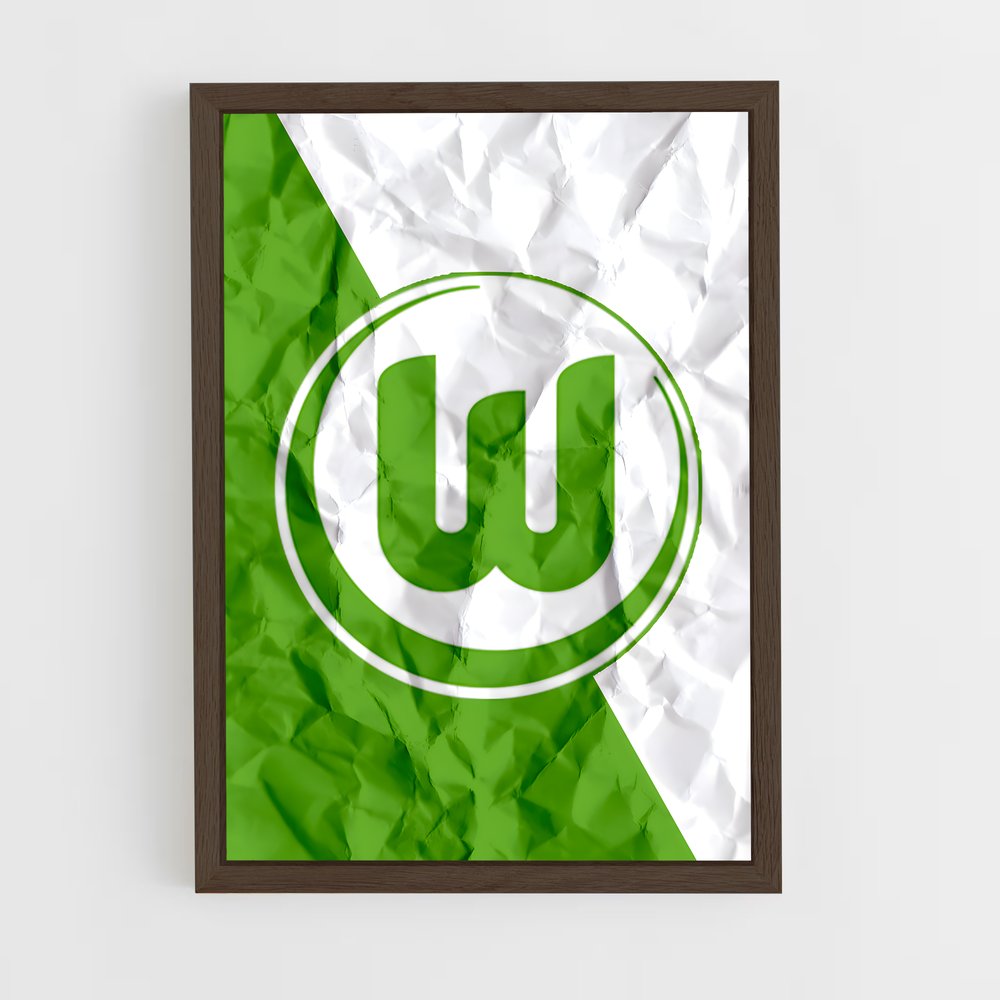 ap-vfl wolfsburg-9 cadre Bois foncé