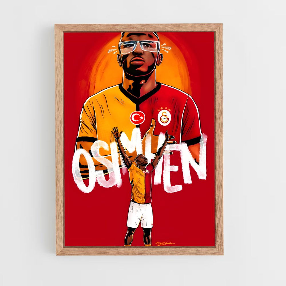 ap-victor osimhen-1 cadre Bois clair