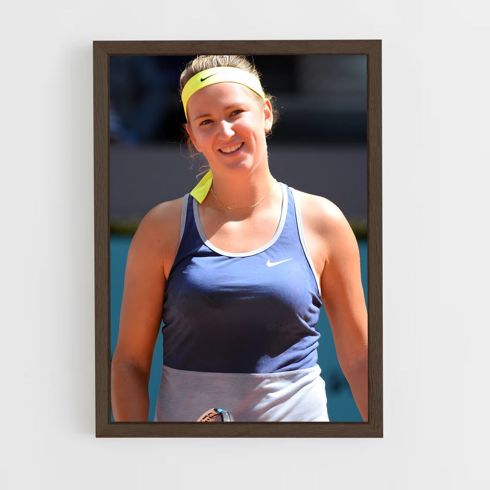 ap-victoria azarenka-1 cadre Bois foncé