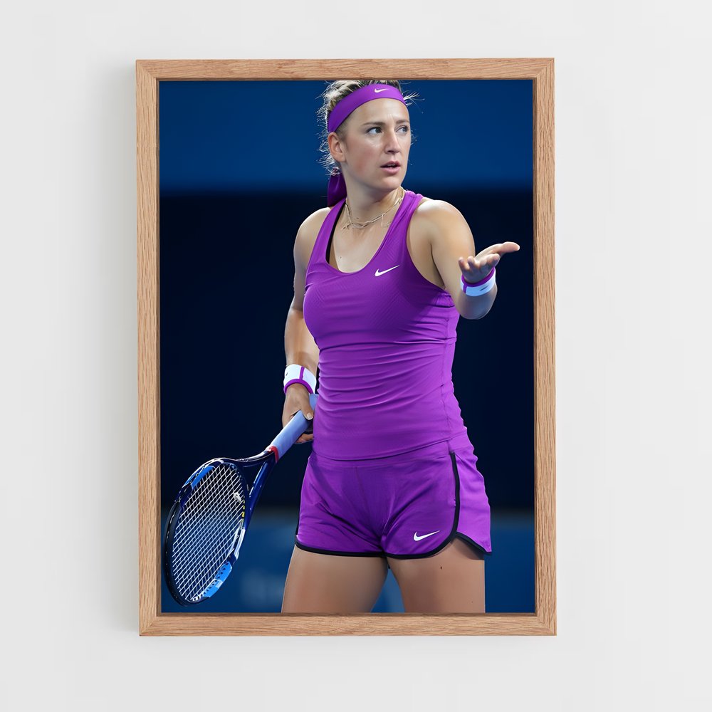 ap-victoria azarenka-4 cadre Bois clair