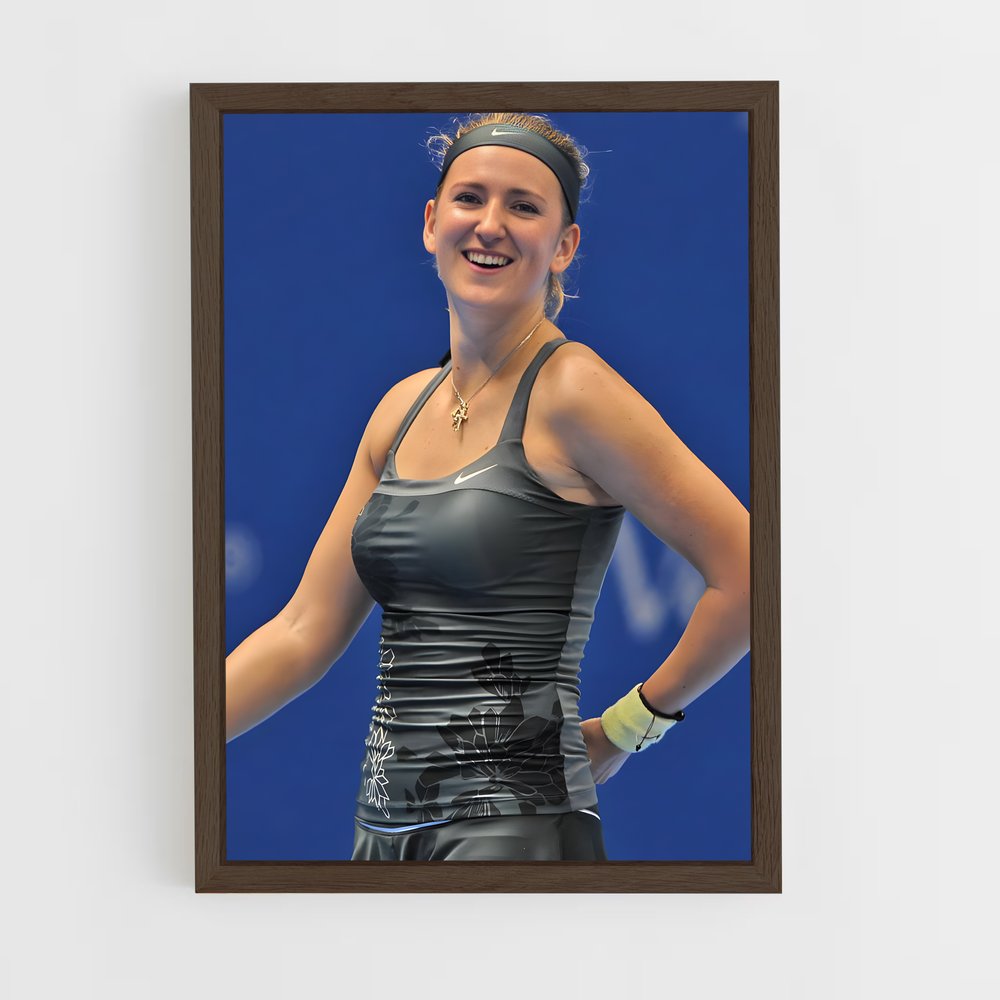 ap-victoria azarenka-5 cadre Bois foncé