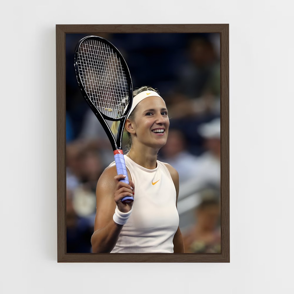 ap-victoria azarenka-6 cadre Bois foncé