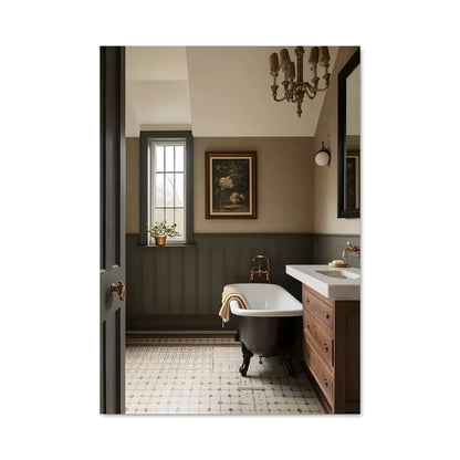 Poster Éclat de Baignoire