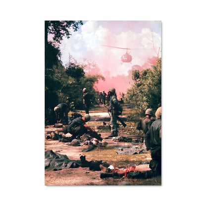 Poster Les Soldats Assis