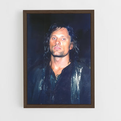 ap-viggo mortensen-3 cadre Bois foncé