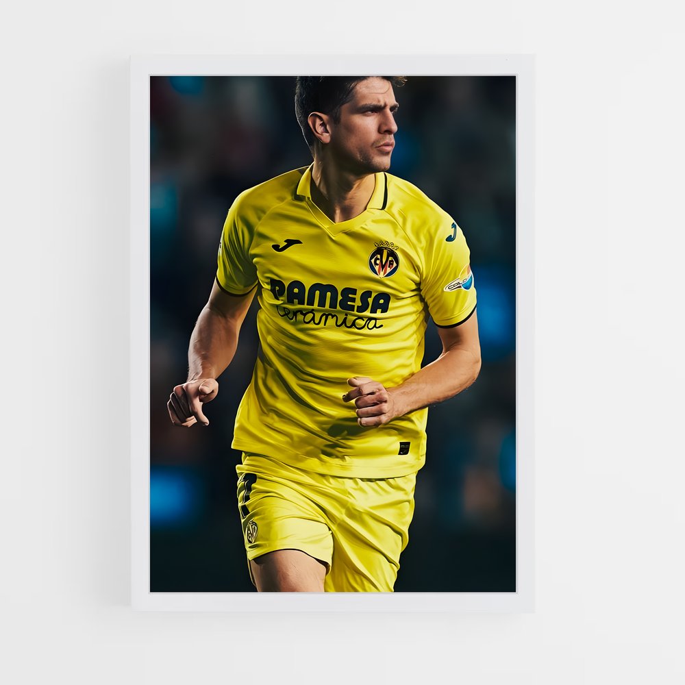 ap-villarreal cf-4 cadre Blanc