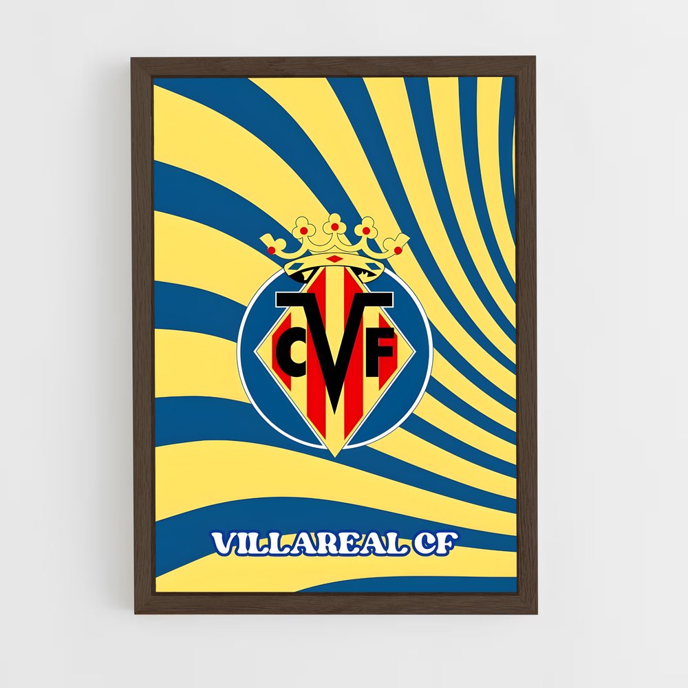 ap-villarreal cf-6 cadre Bois foncé