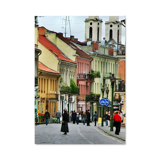 Poster Flânerie à Vilnius