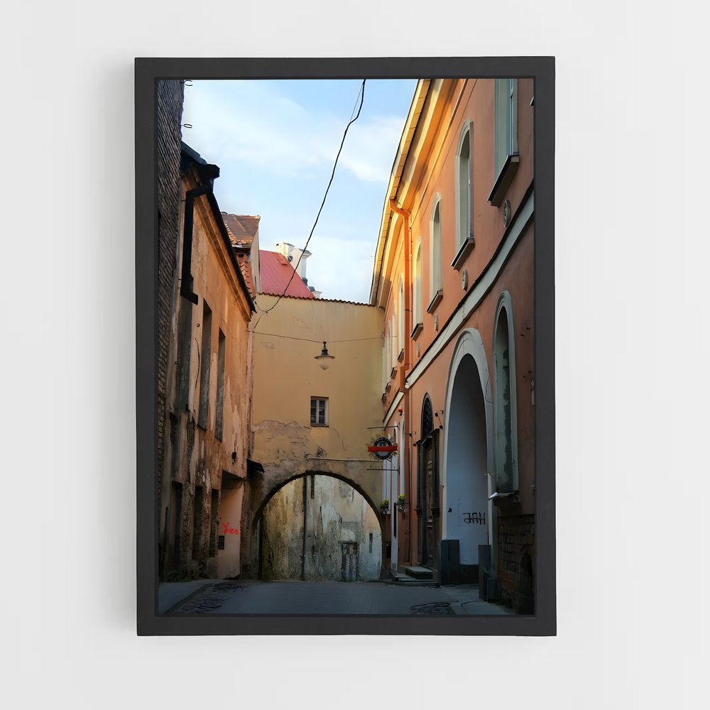 ap-vilnius old town-4 cadre Noir