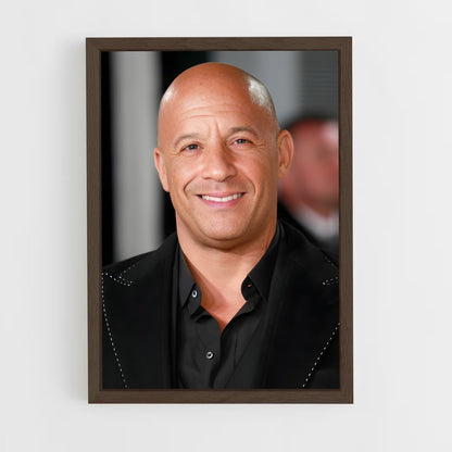 ap-vin diesel-7 cadre Bois foncé