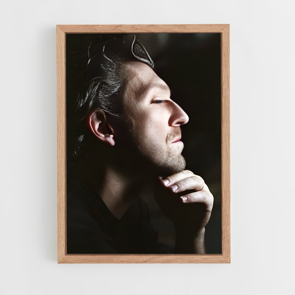 ap-vincent cassel-4 cadre Bois clair