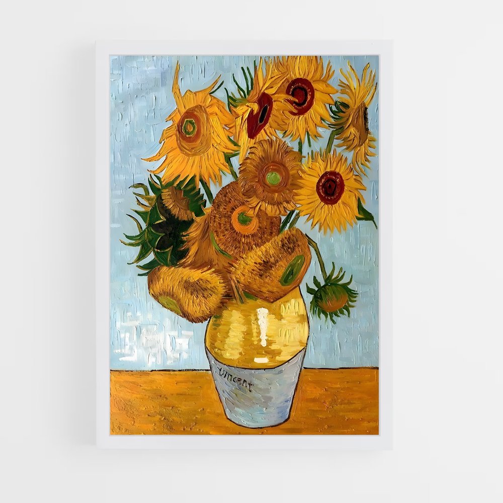 ap-vincent van gogh-2 cadre Blanc