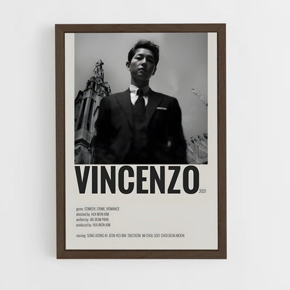 ap-vincenzo cassano-6 cadre Bois foncé