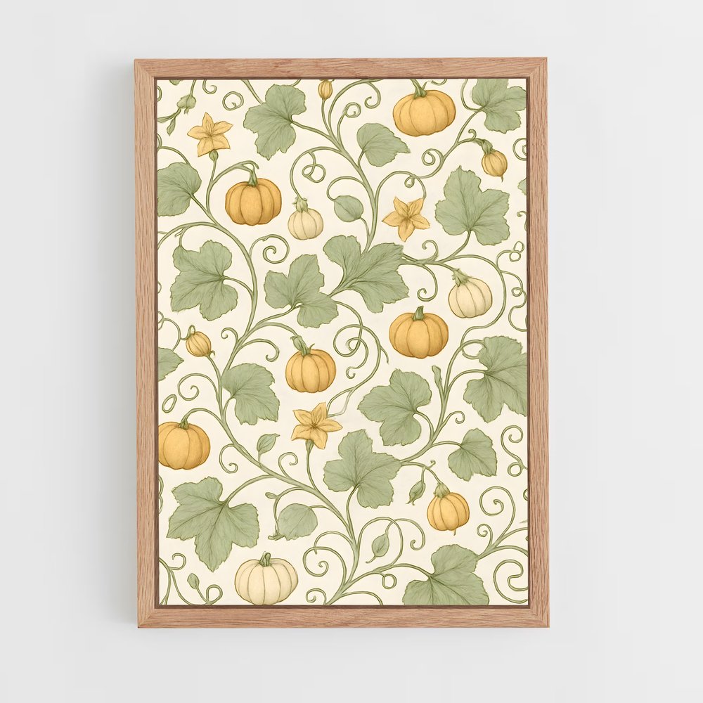 ap-vine patterns-1 cadre Bois clair