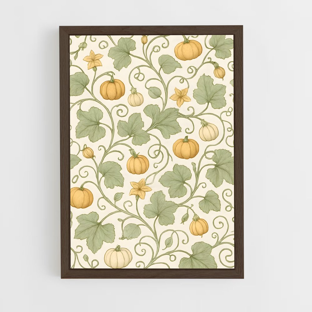 ap-vine patterns-1 cadre Bois foncé