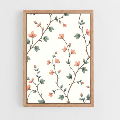 ap-vine patterns-2 cadre Bois clair