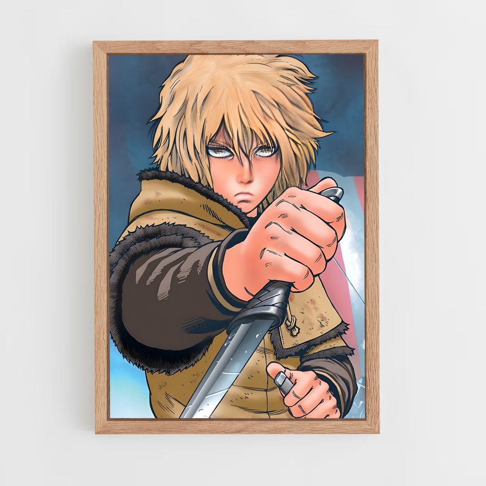 ap-vinland saga-9 cadre Bois clair
