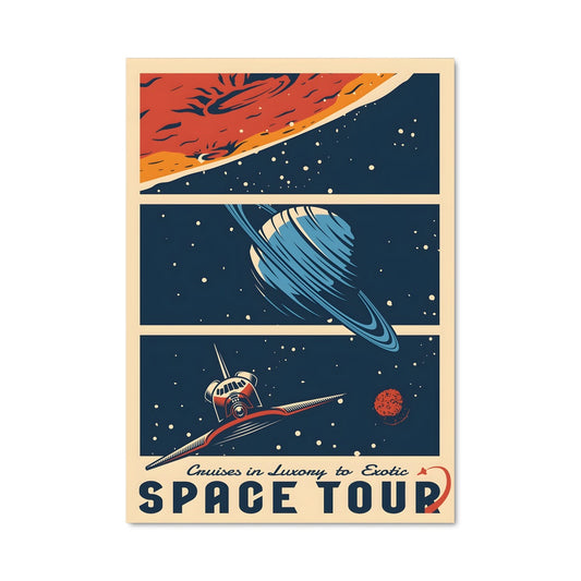 Poster Vintage space posters 97643