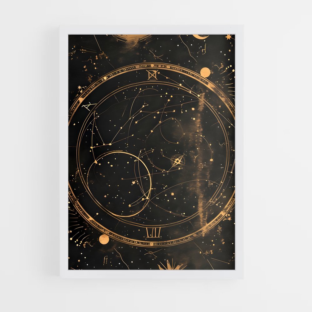 ap-vintage astronomy-3 cadre Blanc