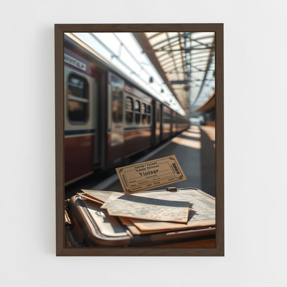 ap-vintage travel-2 cadre Bois foncé