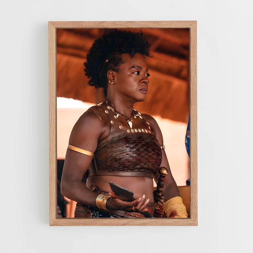ap-viola davis-11 cadre Bois clair