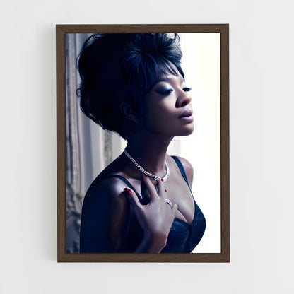 ap-viola davis-7 cadre Bois foncé