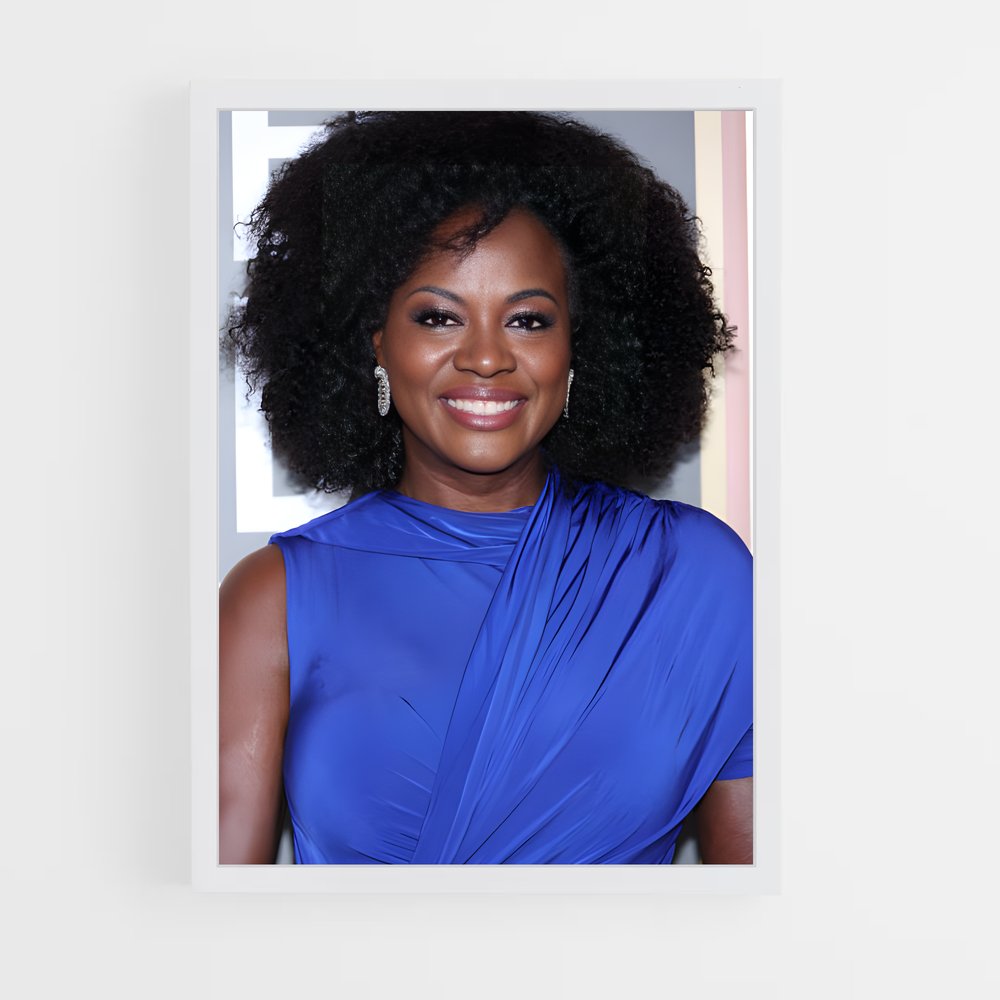 ap-viola davis-9 cadre Blanc