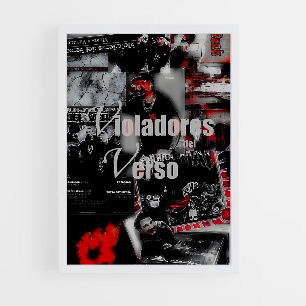 ap-violadores del verso-1 cadre Blanc