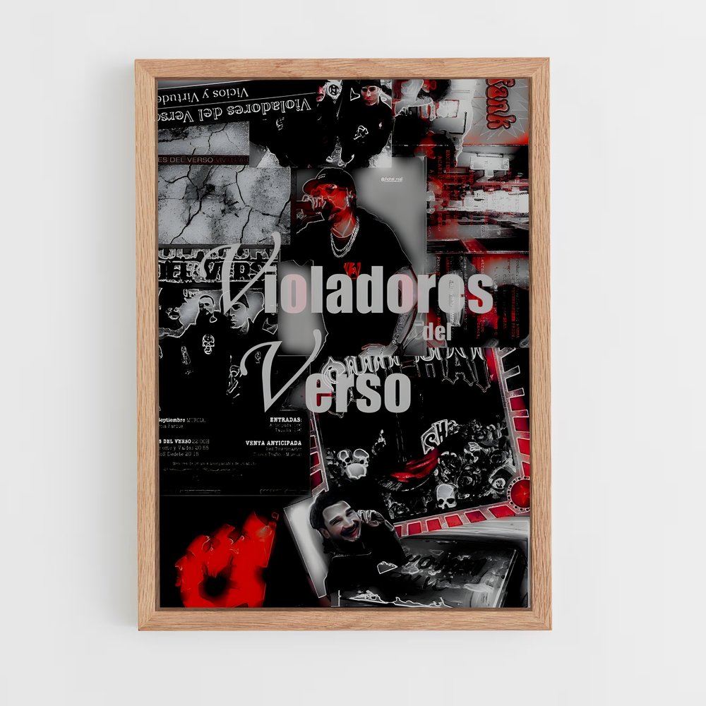 ap-violadores del verso-1 cadre Bois clair