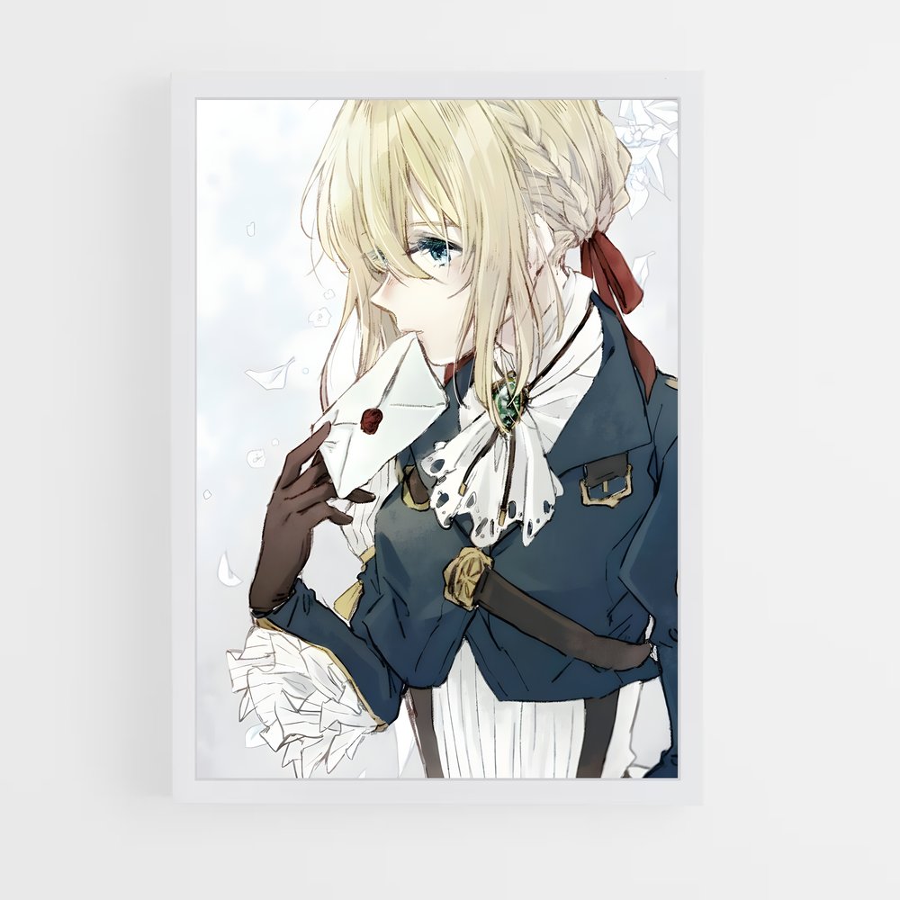 ap-violet evergarden*-10 cadre Blanc