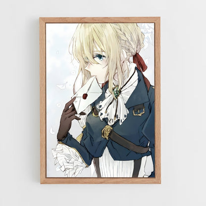 ap-violet evergarden*-10 cadre Bois clair