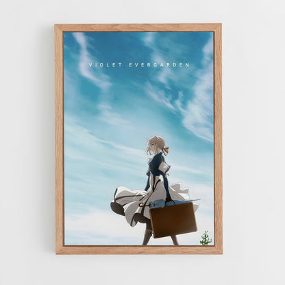 ap-violet evergarden*-2 cadre Bois clair