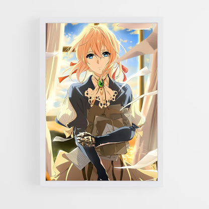 ap-violet evergarden*-7 cadre Blanc