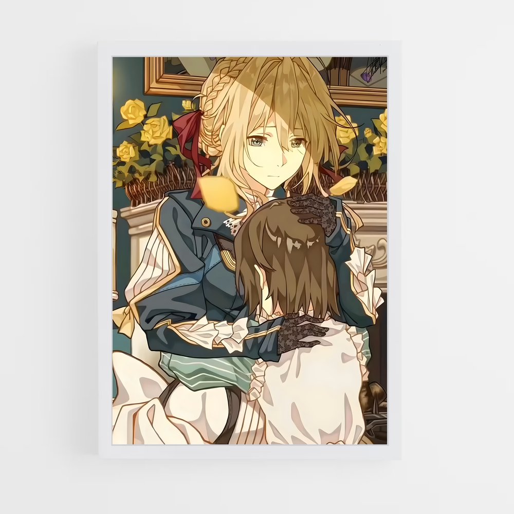 ap-violet evergarden*-9 cadre Blanc