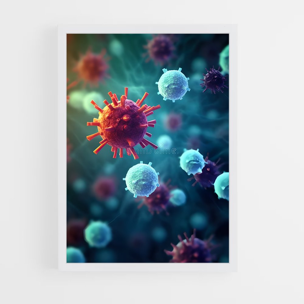 ap-virus-2 cadre Blanc