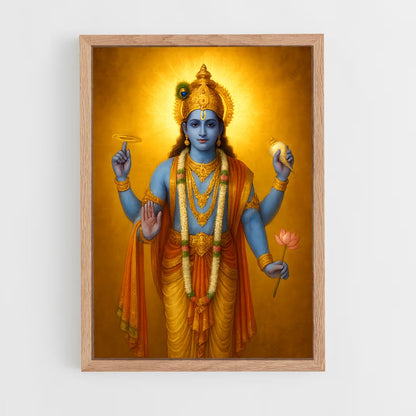 ap-vishnu-12 cadre Bois clair