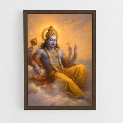 ap-vishnu-8 cadre Bois foncé