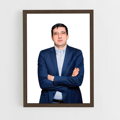 ap-vladimir kramnik-2 cadre Bois foncé