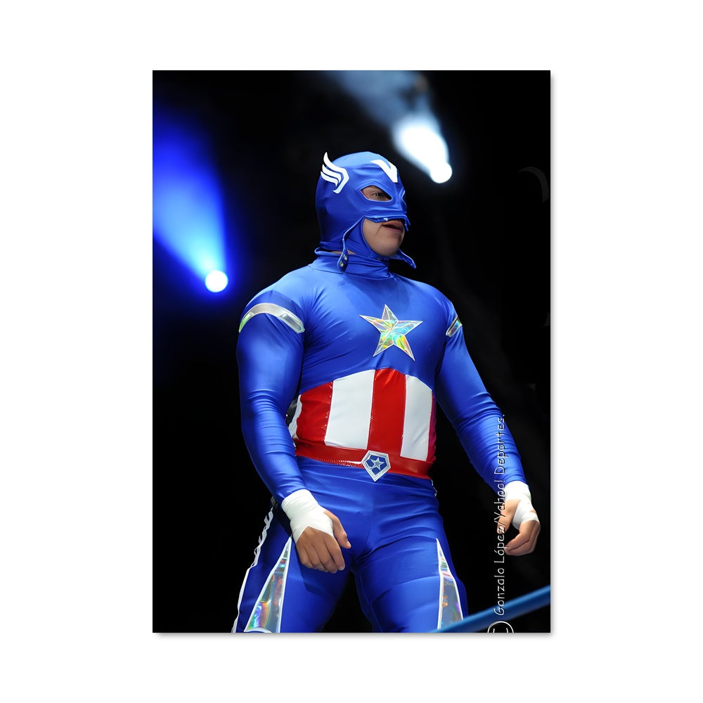 Poster Capitaine des Avengers