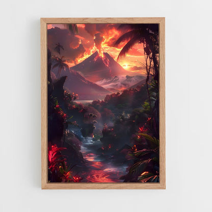 ap-volcanic islands-2 cadre Bois clair
