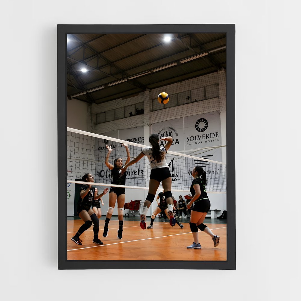 ap-volleyball-6 cadre Noir