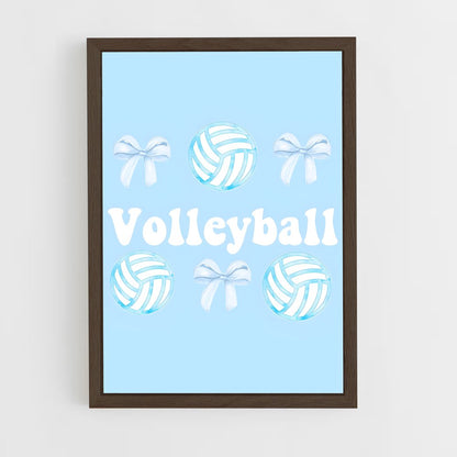 ap-volleyball-8 cadre Bois foncé