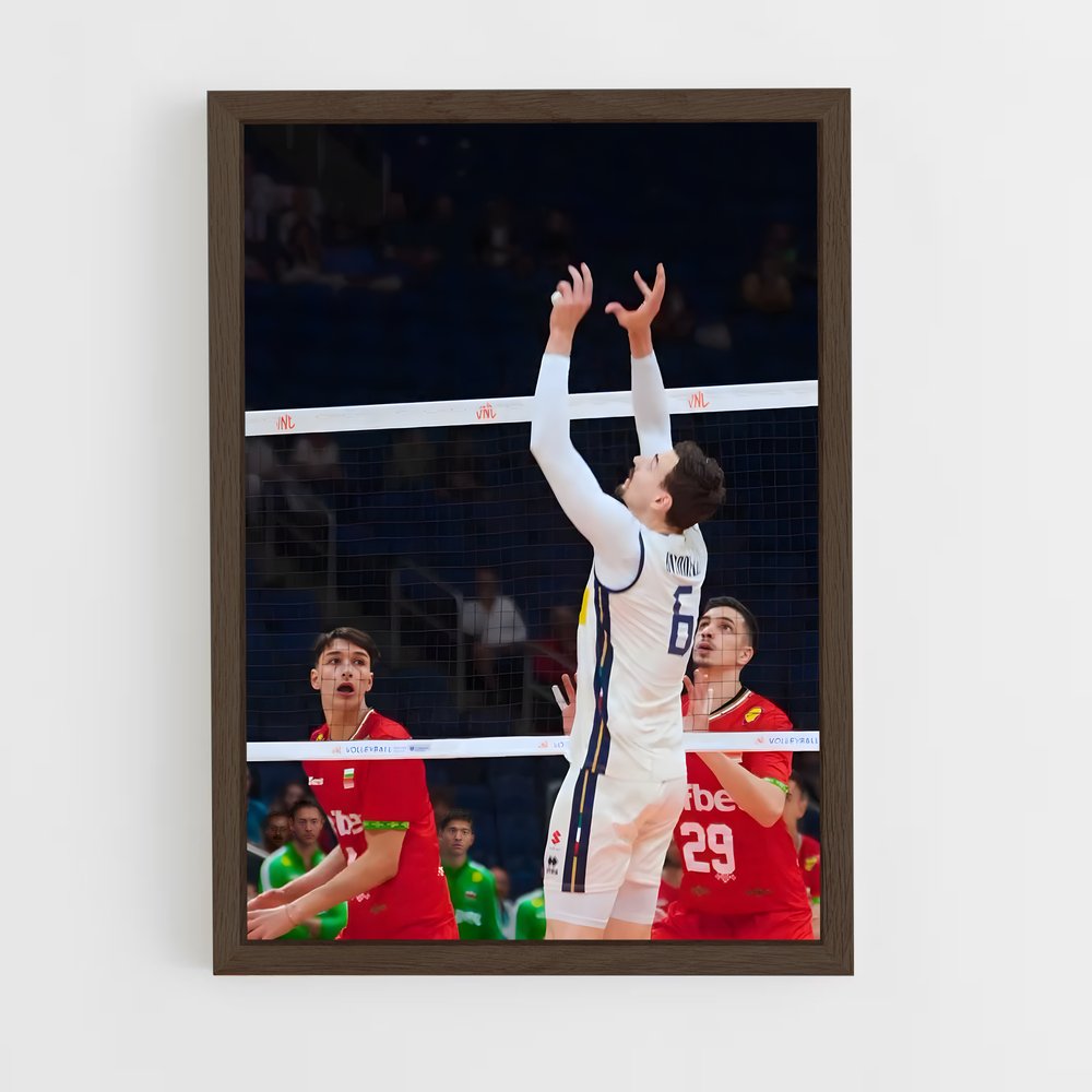 ap-volleyball nations league-8 cadre Bois foncé