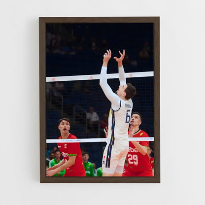 ap-volleyball nations league-8 cadre Bois foncé